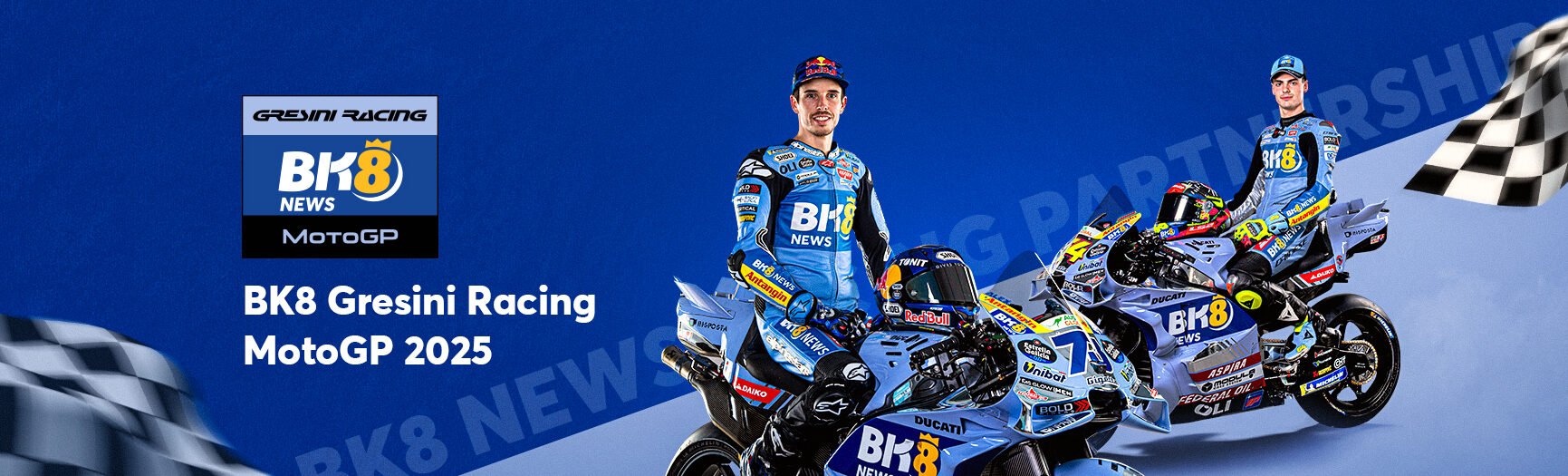 Gresini Racing - Đối tác mới